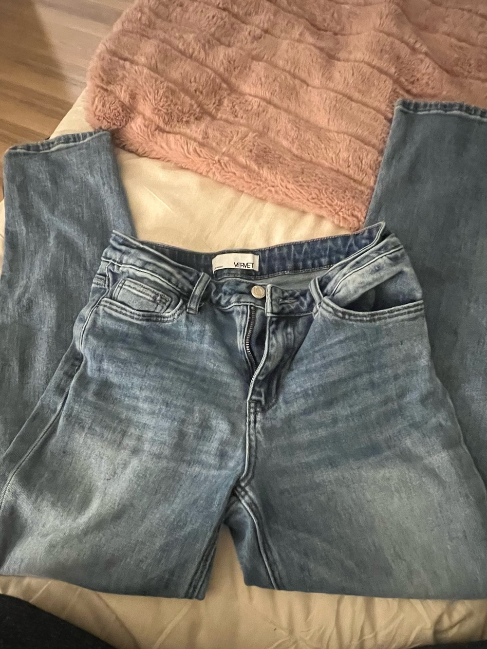 Vervet denim jeans straight leg